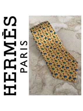 Authentic Hermes Multicolour 100% Silk Horse Equestrian Motif